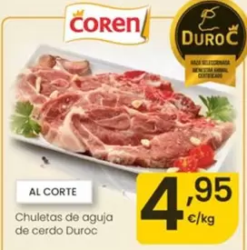 Coren - Chuletas De Aguja De Cerdo Duroc