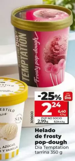 Dia Temptation - Helado De Frosty Pop-Dough