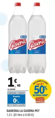 La Casera - Gaseosa Pet