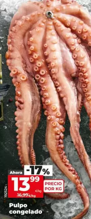 Pulpo Congelado