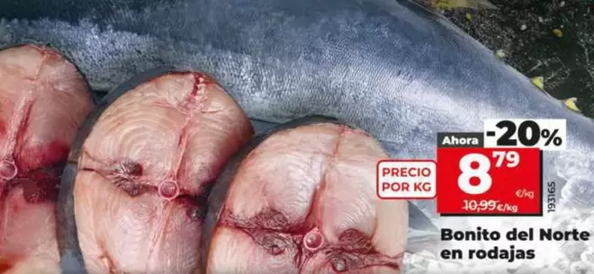 Bonito Del Norte En Rodajas