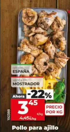 Pollo Para Ajillo