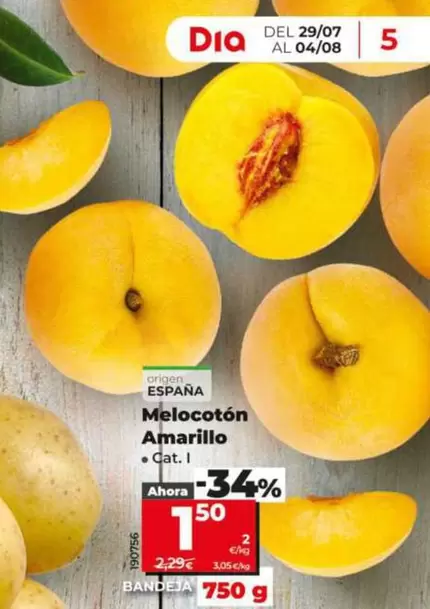 Melocotón Amarillo