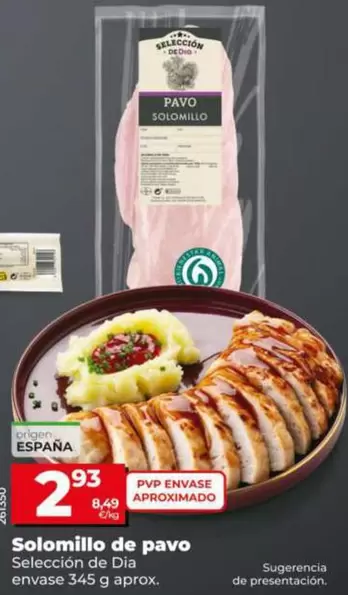 Seleccion De Dia - Solomillo De Pavo