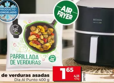 Dia Al Punto - Parrillada De Verduras Asadas 