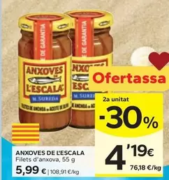 Anxoves De L'Escala - Filets D'Anxova