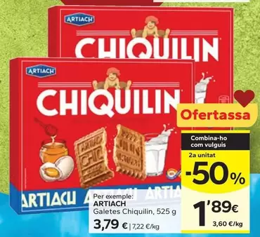 Artiach - Galetes Chiquilin