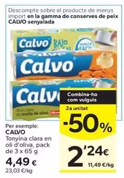 Calvo - Tonyina Clara En Oli D'Oliva