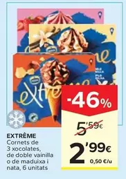 Nestlé - Extreme Cornets De 3 Xocolates