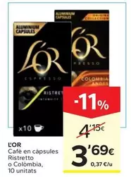 L'Or - Cafe En Capsules Ristretto