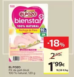 elpozo - Pit De Gall Dindi 100% Natural