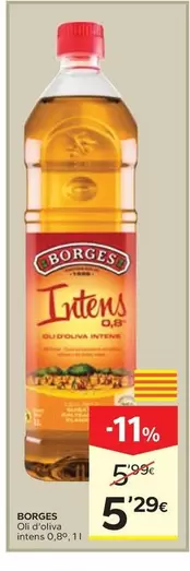 Borges - Oli D'Oliva Intens 0.8°