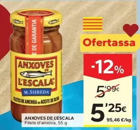 Anxoves De L'Escala - Filets D'Anxova