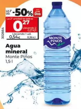 Monte Pinos - Agua Mineral