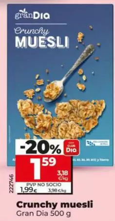 Gran Dia - Crunchy Muesli