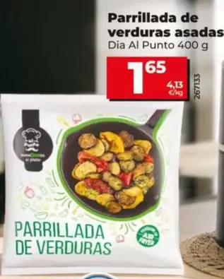 Dia Al Punto - Parrillada De Verduras Asadas 