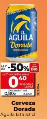 El Águila - Cerveza Dorada 