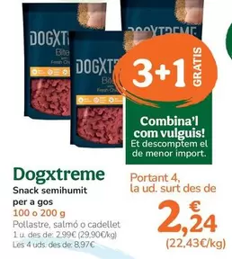 Dogxtreme - Snack Semihumedo Para Perro