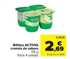 Activia - Bifidus Cremos De Sabors
