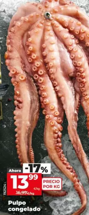 Pulpo Congelado