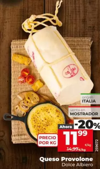 Dolce Albiero - Queso Provolone
