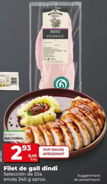 Seleccion De Dia - Solomillo De Pavo
