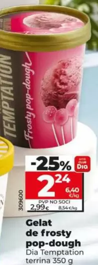 Dia Temptation - Helado De Frosty Pop-Dough