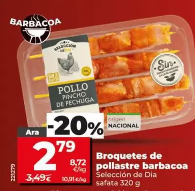 Seleccion De Dia - Pinchos De Pollo Barbacoa