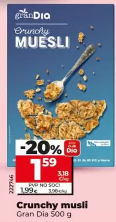 Gran Dia - Crunchy Muesli