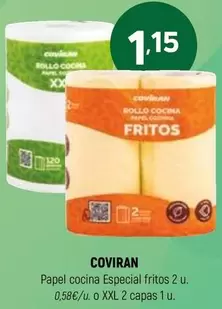 coviran - Papel Cocina Especial Fritos