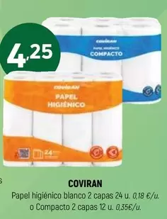 coviran - Papel Higienico Blanco