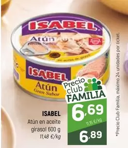 Isabel - Atun En Aceite Girasol