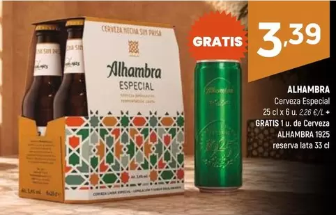 Alhambra - Cerveza Especial
