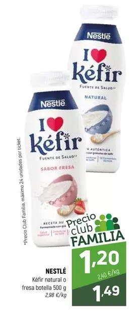 Nestlé - Kefir Natural O Fresa