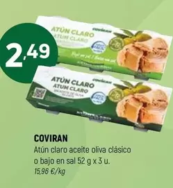 coviran - Atun Claro Aceite Oliva Clasico O Bajo En Sal