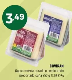 coviran - Queso Mezcla Curado O Semicurado Precortado Cuna