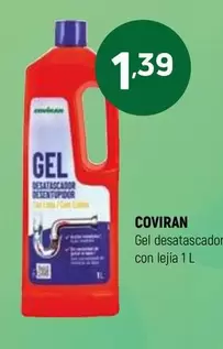 coviran - Gel Destatascador Con Lejía