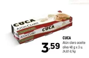 Cuca - Atún Claro Aceite Oliva
