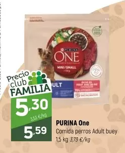 Purina - One Comida Perros Adult Buey