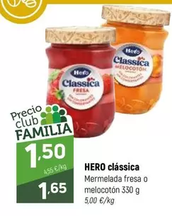 Hero - Mermelada Fresa O Melocoton