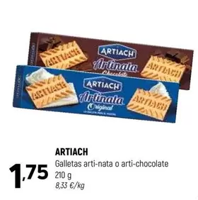 Artiach - Galletas Arti-Nata O Arti-chocolate