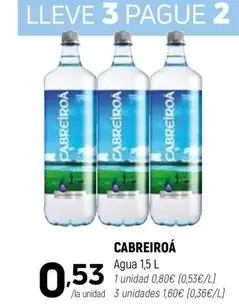 Cabreiroa - Agua