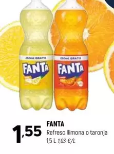 fanta - Refresc Llimona O Taronja