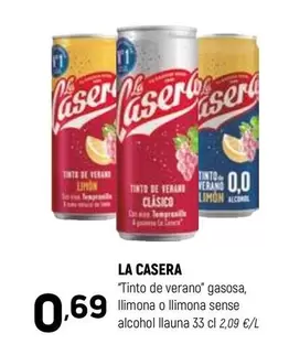 La Casera - Tinto De Verano Gasosa