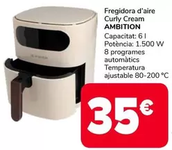 Ambition - Fregidora D'Aire Curly Cream
