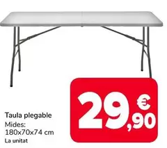 Taula Plegable