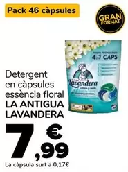 La Antigua Lavandera - Detergent En Càpsules Essència Floral 