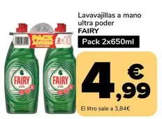 Fairy - Lavavajillas A Mano Ultra Poder