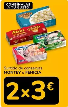 Montey/Fenicia - Surtido De Conservas