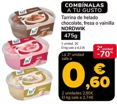 Nordwik - Tarrina De Helado Chocolate